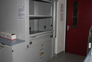 Fume hood of the Sample Preparation Lab